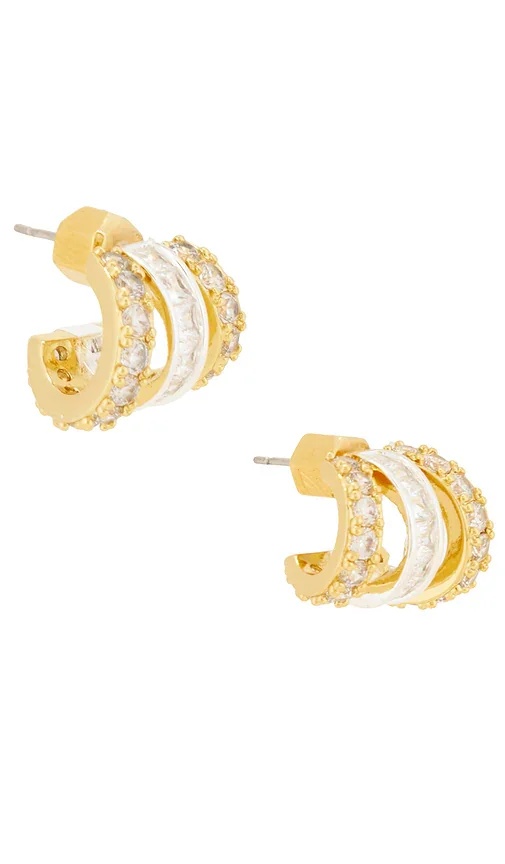 Sabrina Huggies Earrings