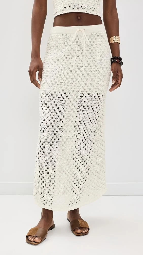 Windswept Crochet Skirt