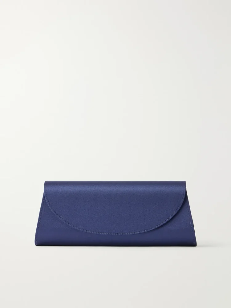 The Opera satin clutch