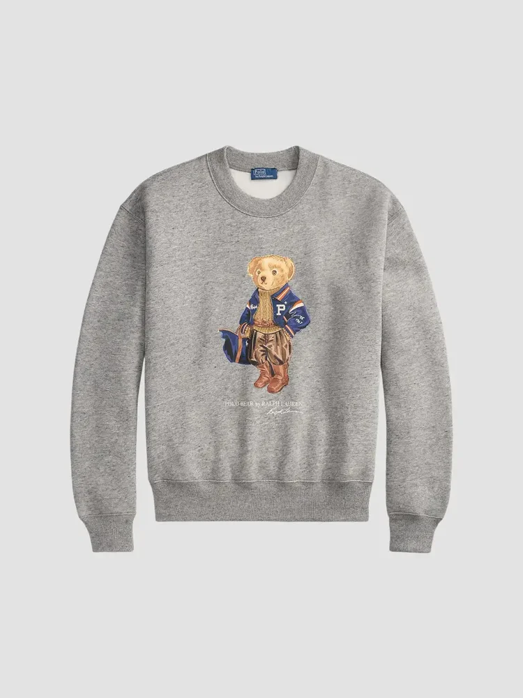 Polo Bear Cotton-Blend Fleece Sweatshirt