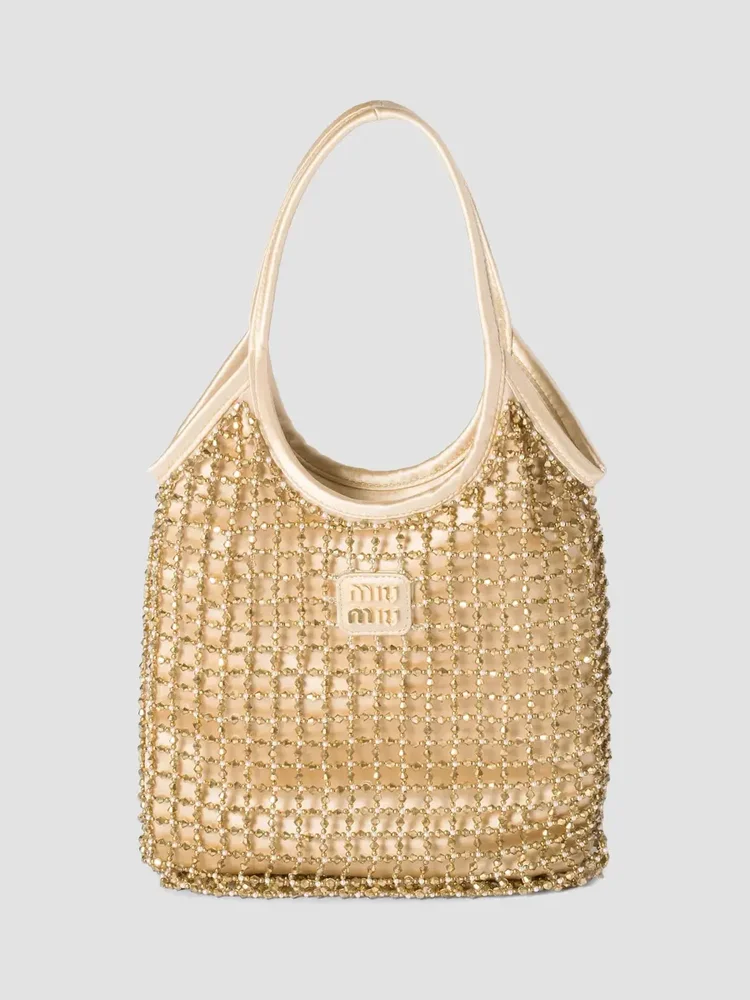 Ivy Beaded Duchesse Shoulder Bag