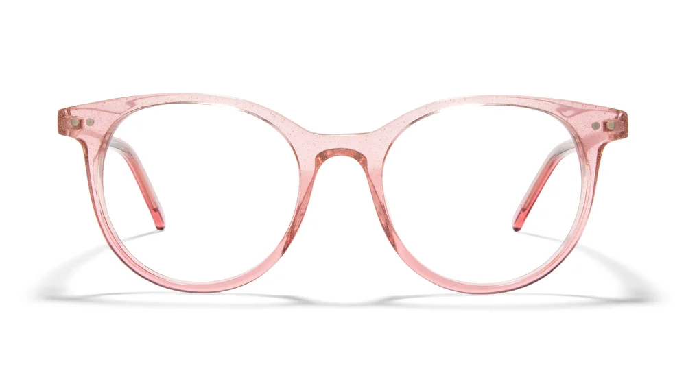 Harper Eyeglasses, Sparkling Rose