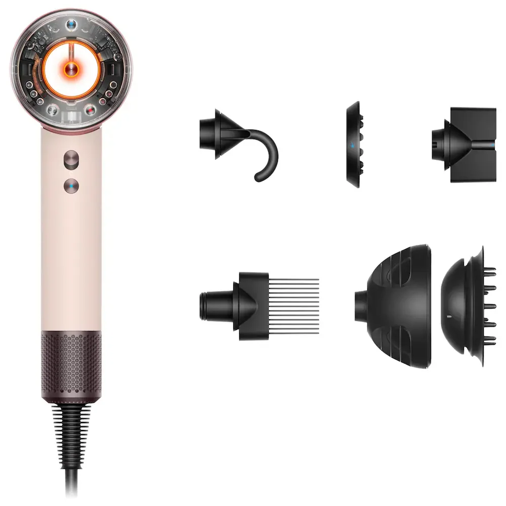 Supersonic Nural Hair Dryer in Ceramic Pink
