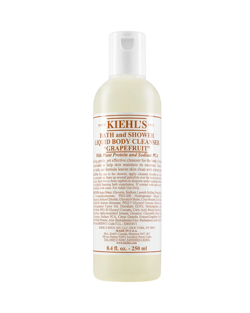 Bath & Shower Liquid Body Cleanser in Grapefruit
