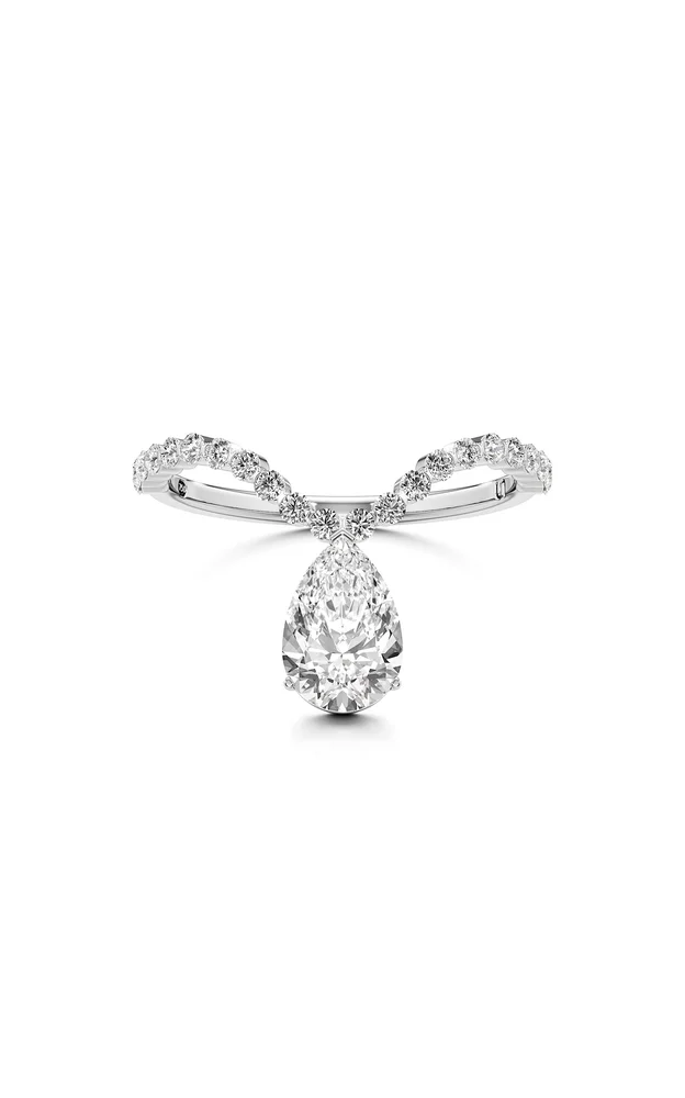 18K Yellow Gold Diamond Ring