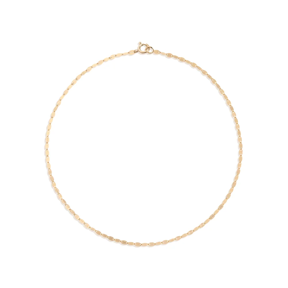 Flat Valentino Chain Anklet