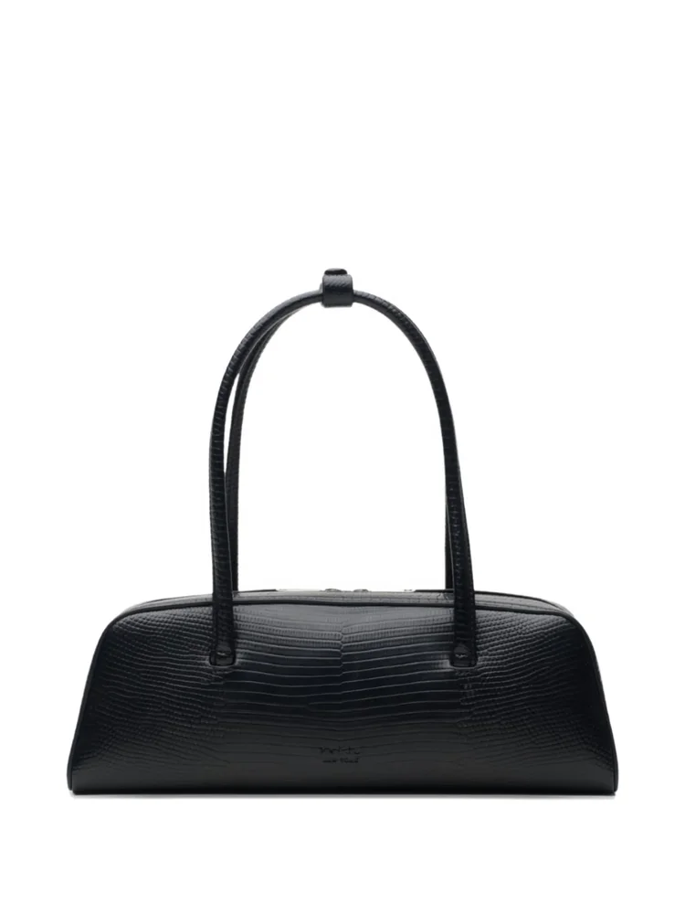 Mercer lizard-effect tote bag