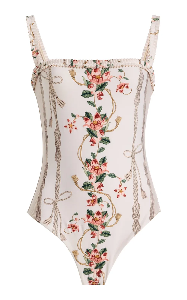 Limon Vavegante Floral One-Piece Swimsuit