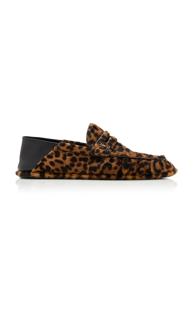 Collapsible Pony Hair Le Loafers