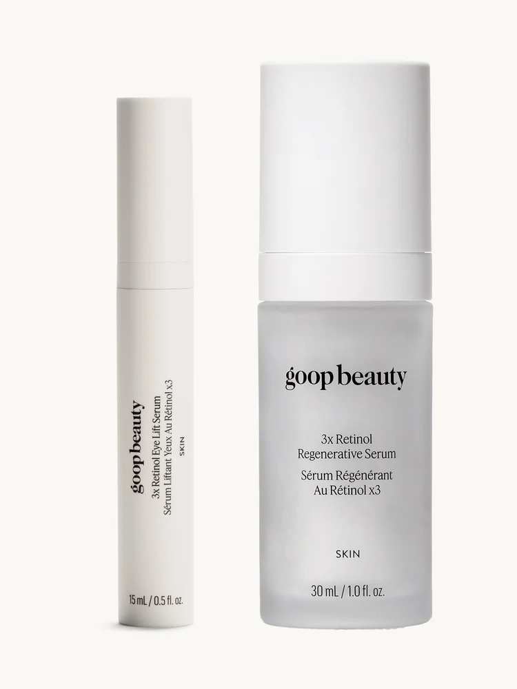 The 3x Retinol Face and Eye Kit