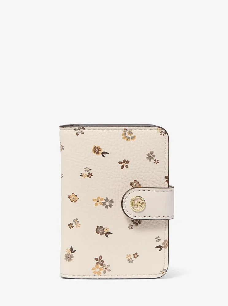 Jet Set Travel Small Floral Printed Billfold Wallet