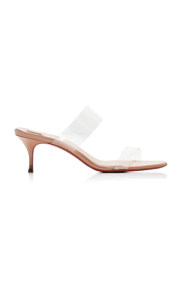 Just Nothing 55mm Patent PVC Sandals
