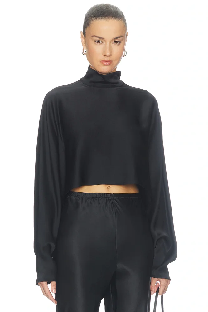 Satin Caftan Top