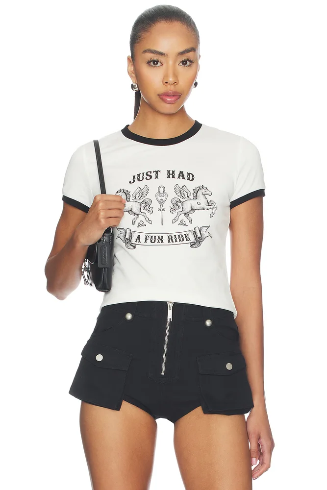 Fun Ride Printed T-shirt