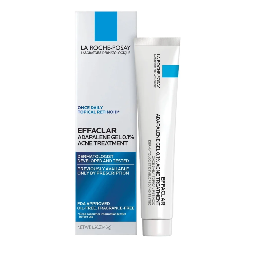 Unscented Effaclar Adapalene Topical Retinoid Oil Free Acne Treatment