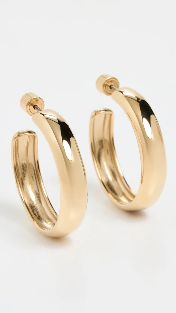 Large Staple Hoops