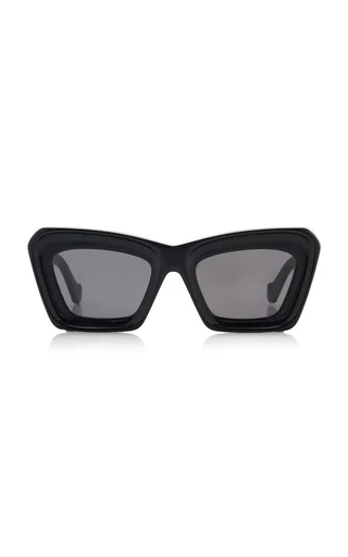 Anagram Cat-Eye Acetate Sunglasses