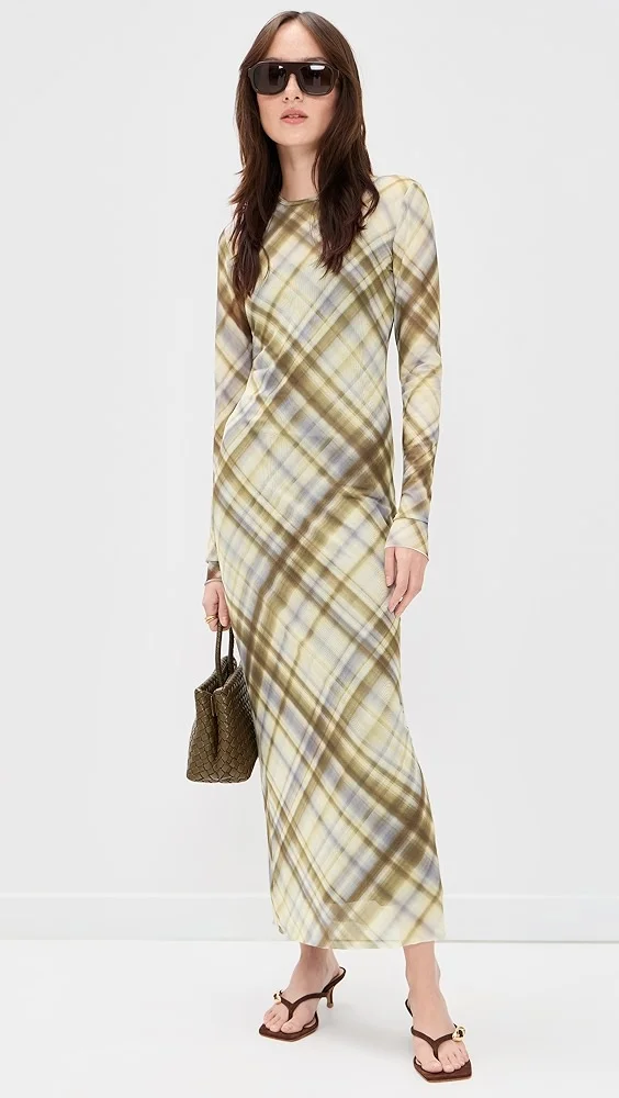 Rene Mesh Knit Dress