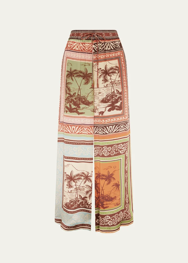 ALÉMAIS Alberta Silk Pants