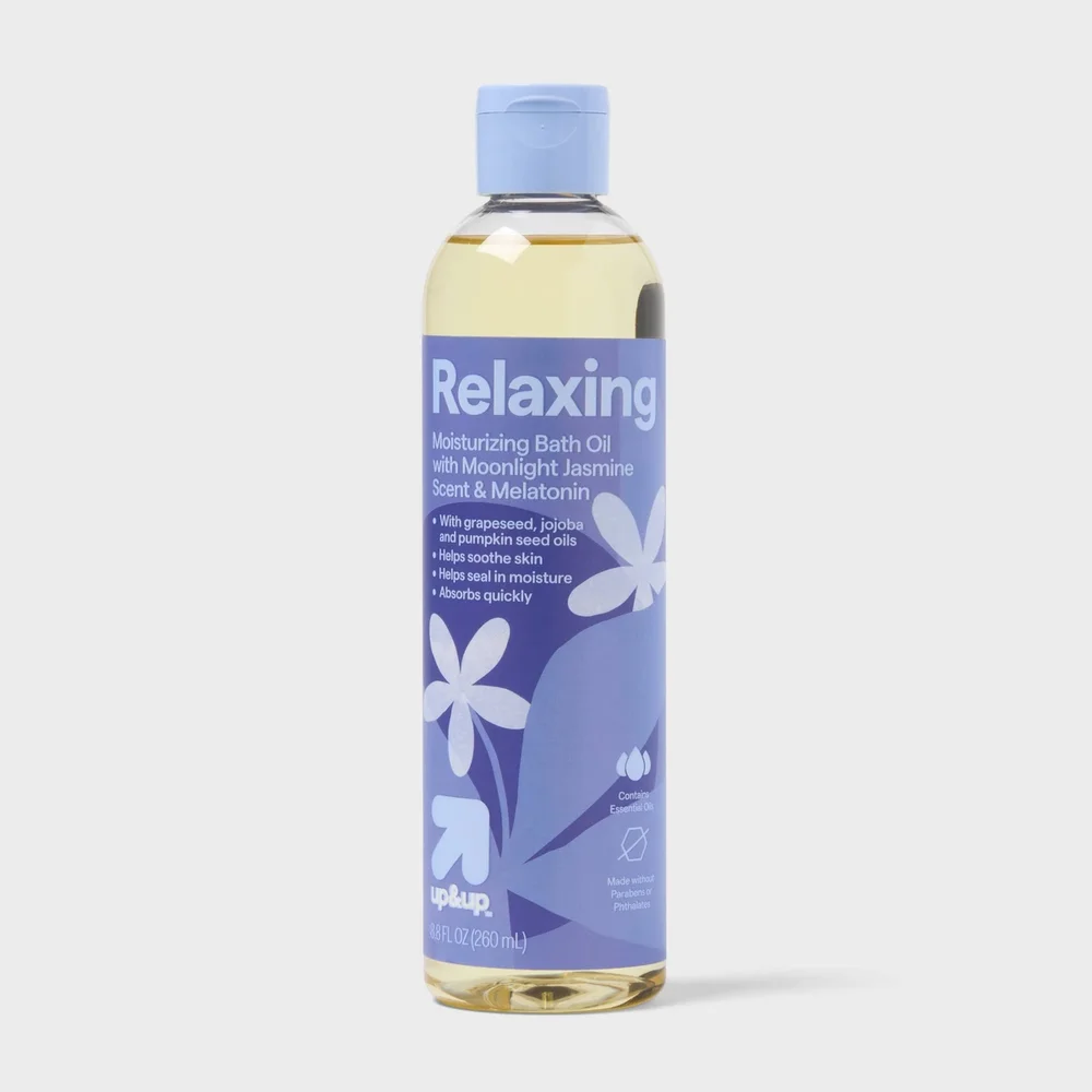 Relaxing Bath Oil with Jasmine and Melatonin