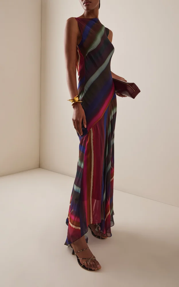Louie Striped Maxi Dress