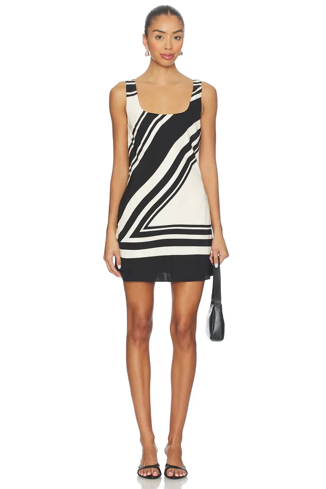 Pietra Scoop Mini Dress