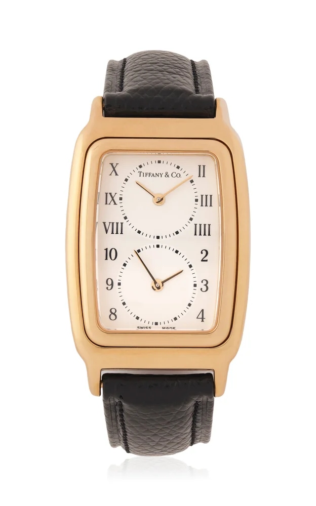 Tiffany & Co. Dual Time Flip Vintage Watch