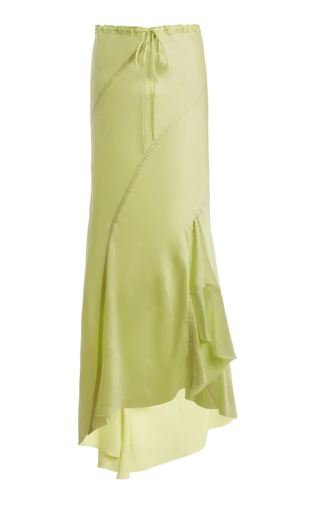 Marlene Silk Maxi Skirt