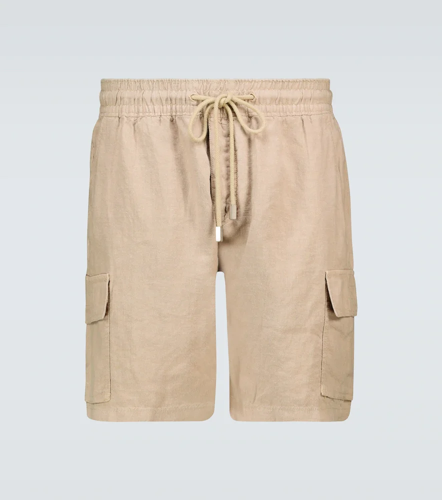 Baie cargo linen shorts