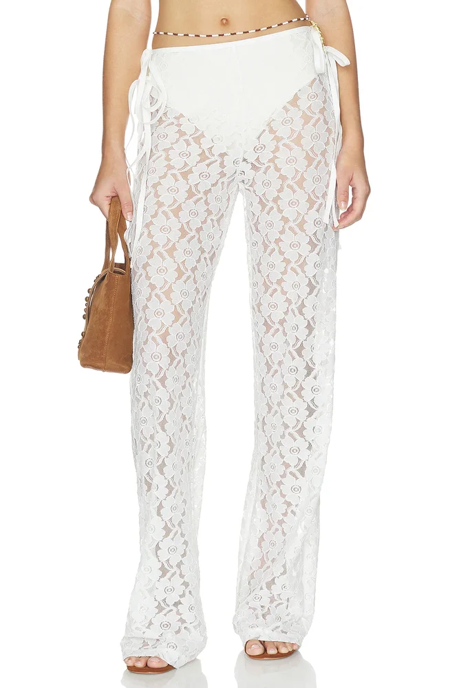 Strappy Lace Trousers