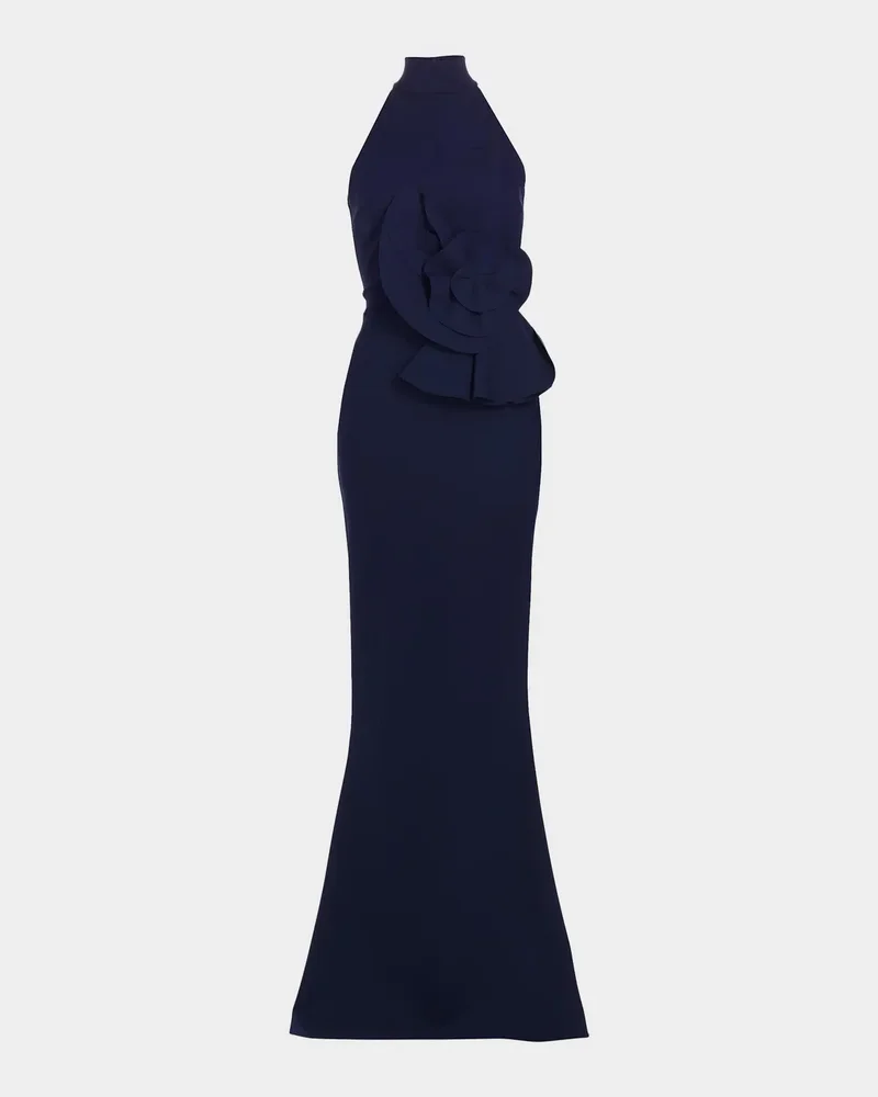 Hebana Halter Rosette Gown