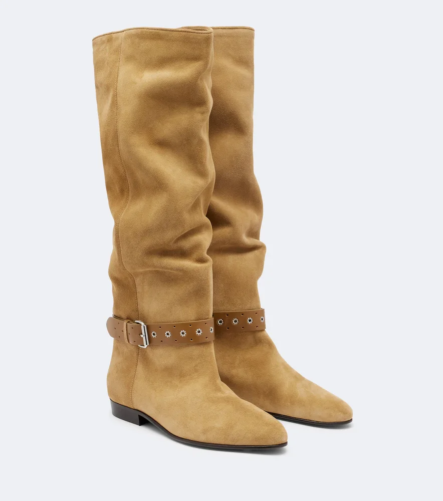 Rilton suede knee-high boots