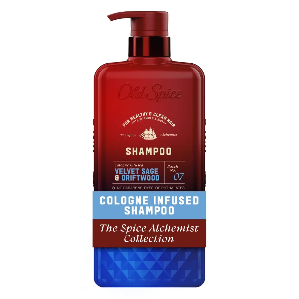 Velvet Sage & Driftwood Cologne Infused Shampoo