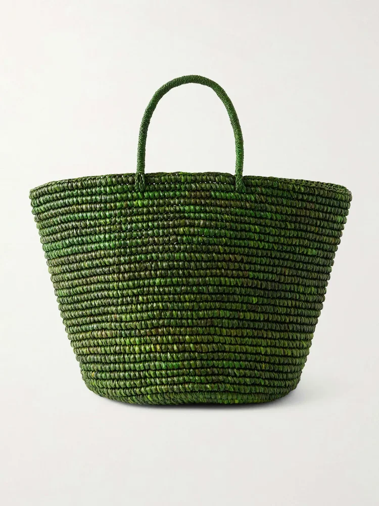 Large straw tote