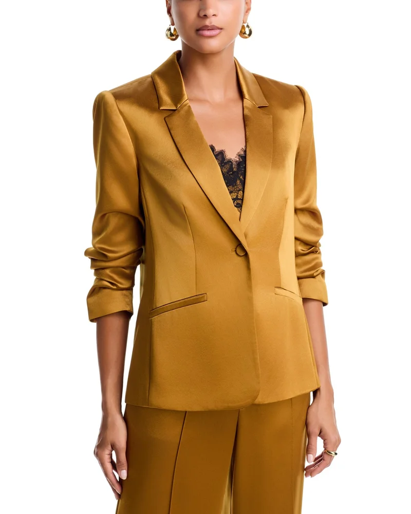 Kylie Satin Blazer