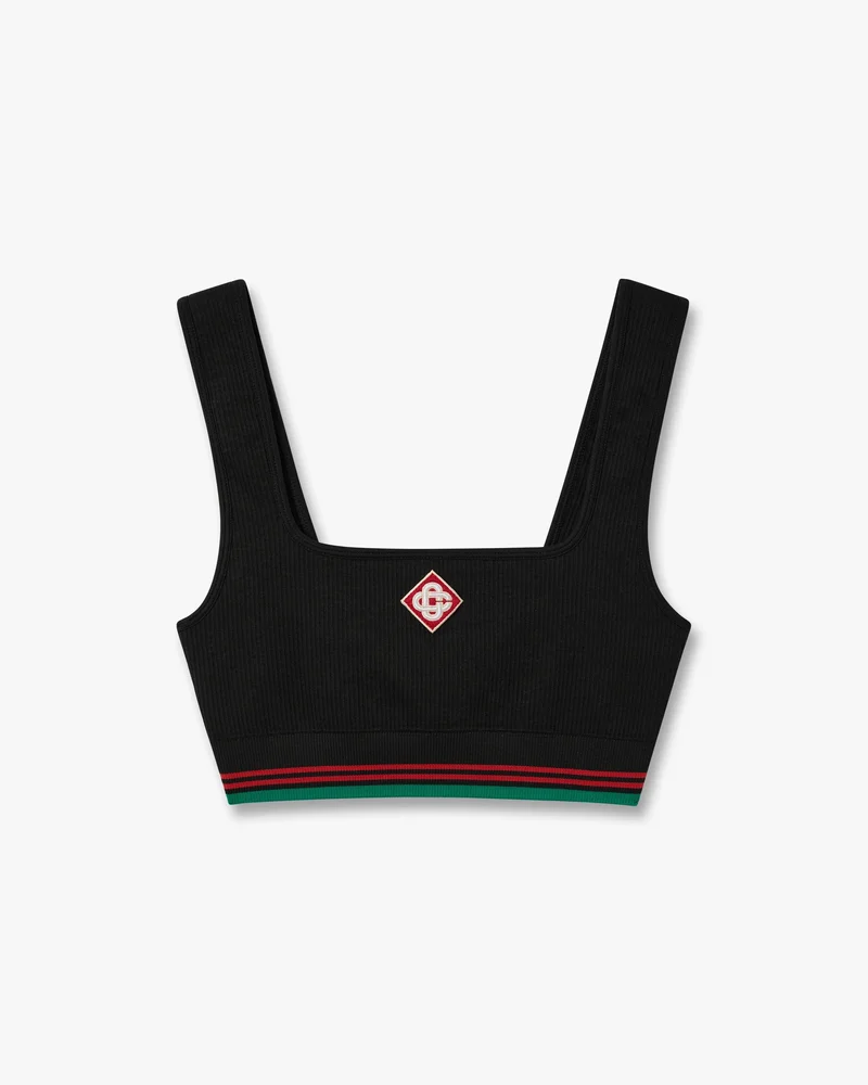 Black Seamless Bralette