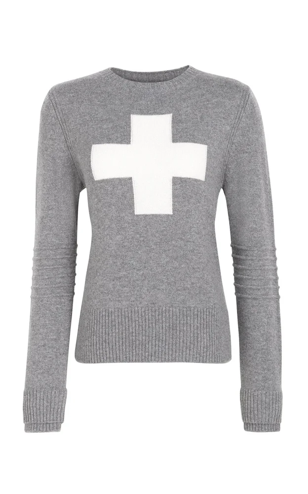 Ski Race Patrol Knit Cashmere Sweater