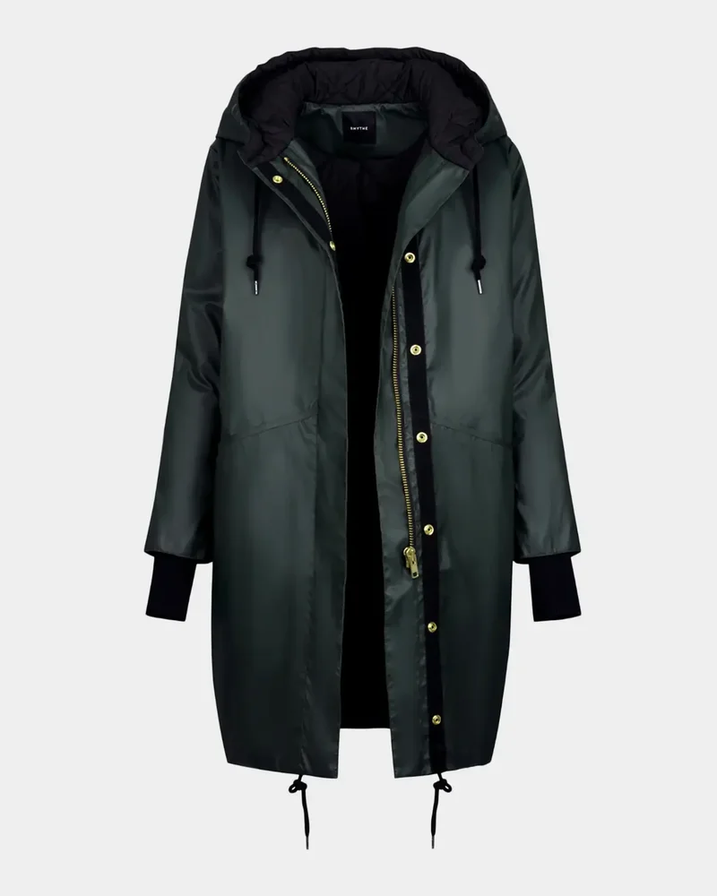 Dark and Stormy Hooded Rain Coat
