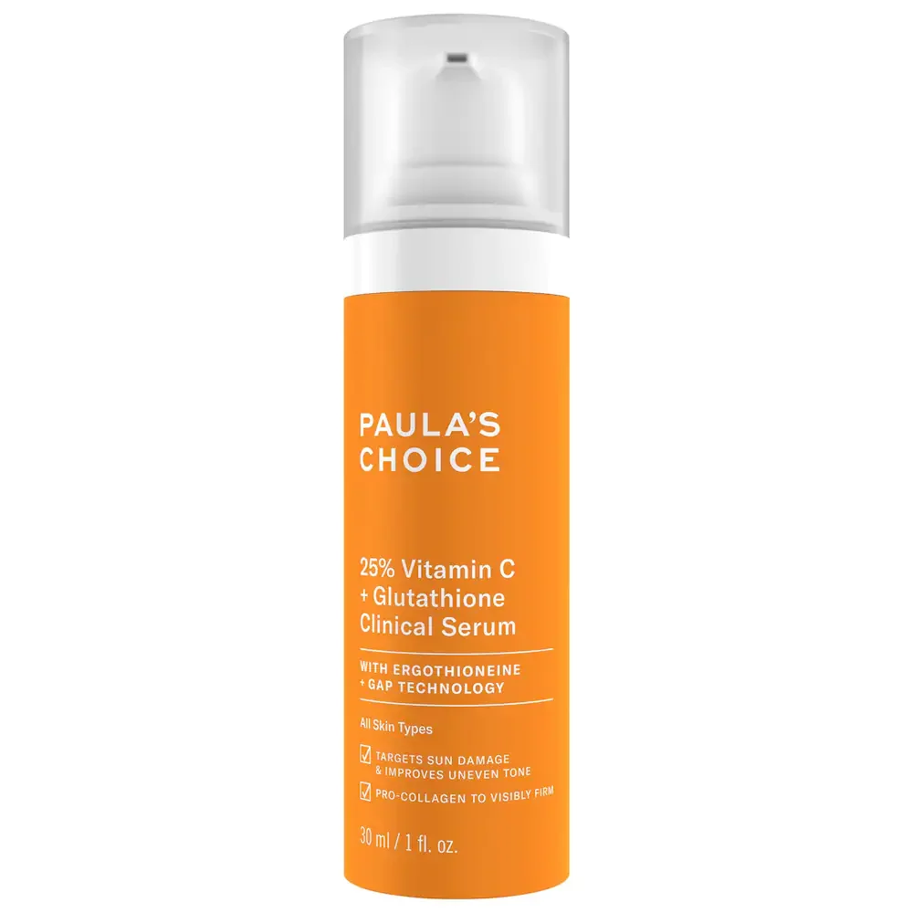 25% Vitamin C + Glutathione Clinical Serum for Brightening & Dark Spots