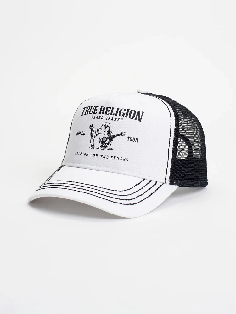 True Religion BUDDHA TRUCKER HAT