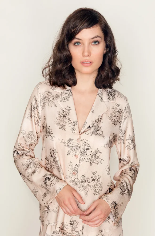 Lazy Mayzie Button Down