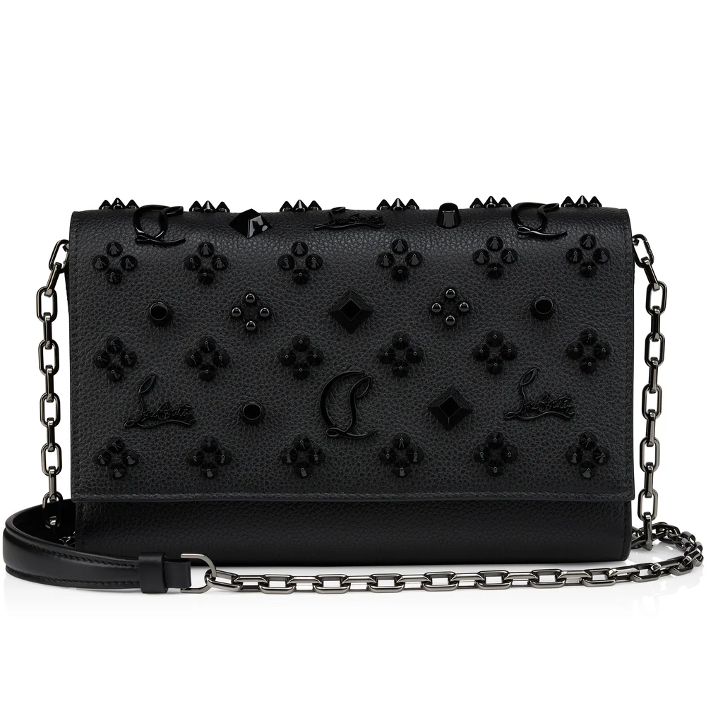 Paloma Spiked Leather Clutch