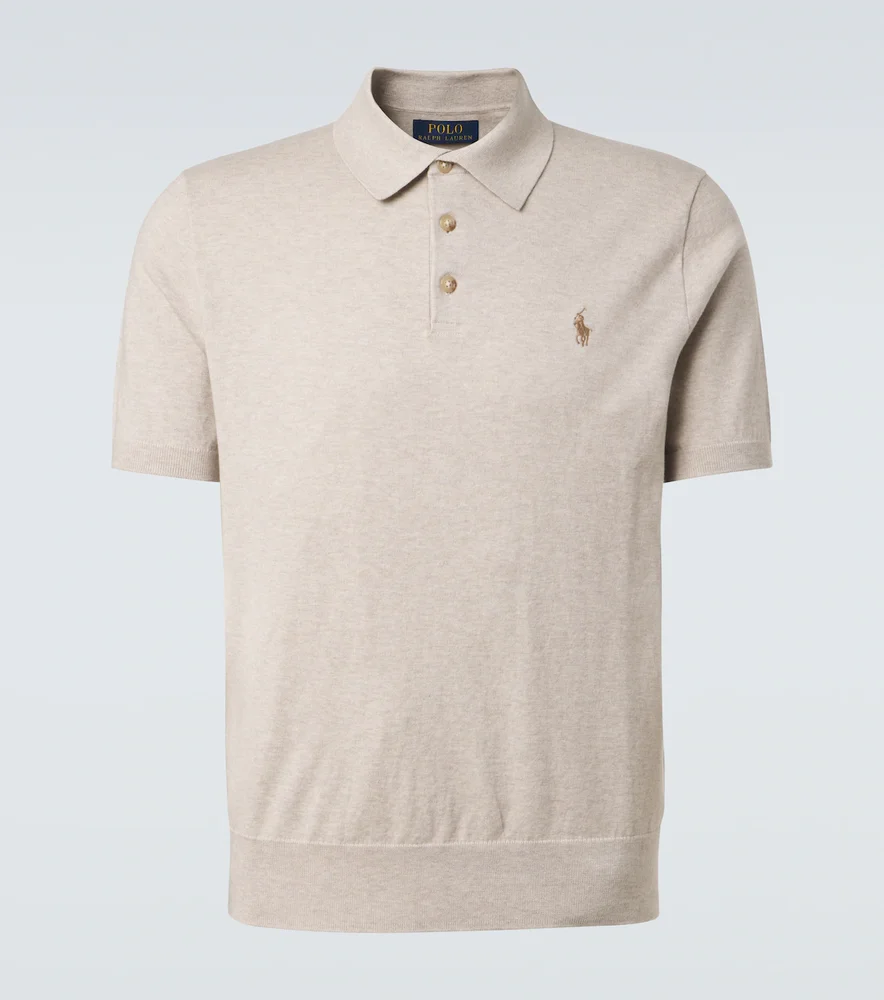 Cotton polo shirt