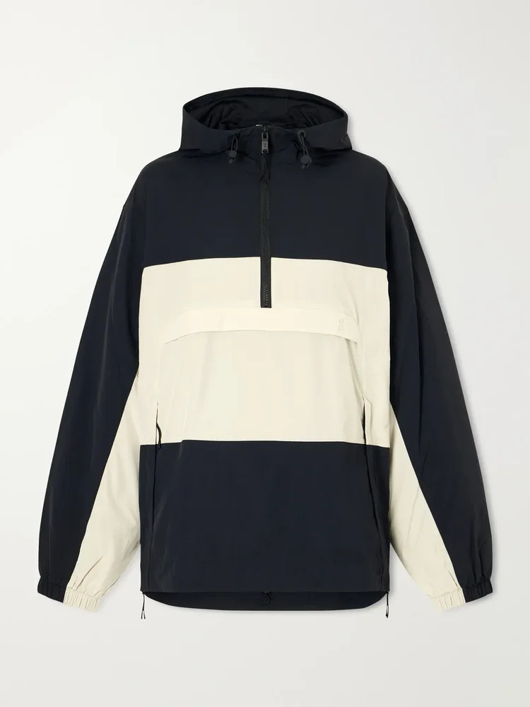 Hooded shell jacket