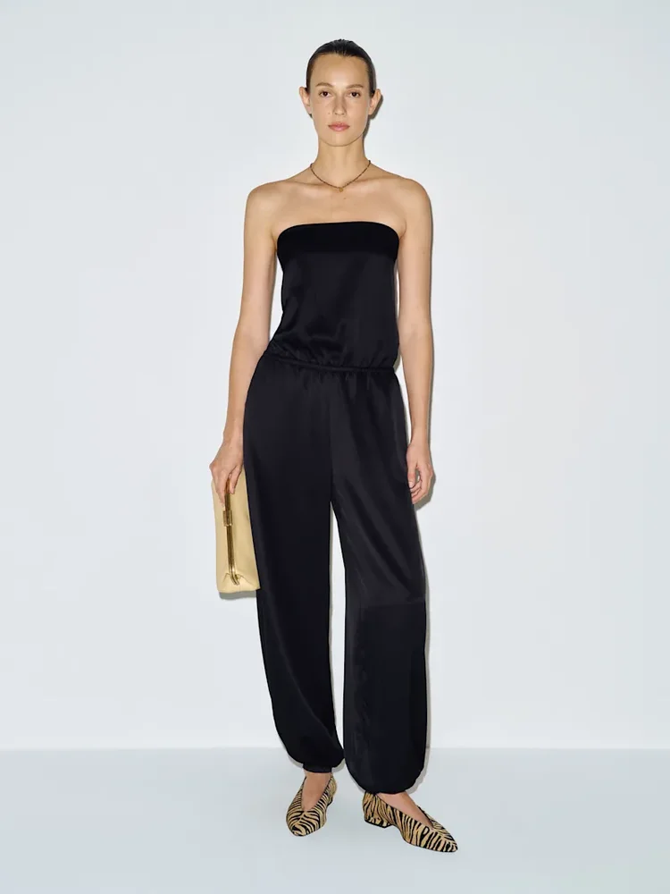 Trista Satin Jumpsuit