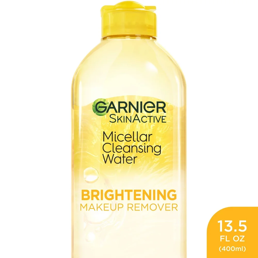 Vitamin C Brightening & Hydrating Micellar Water Makeup Remover and Facial Cleanser
