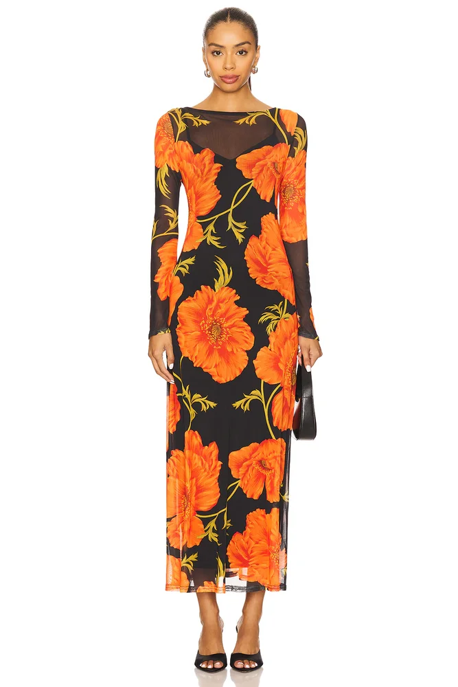 Poppy Mesh Dress