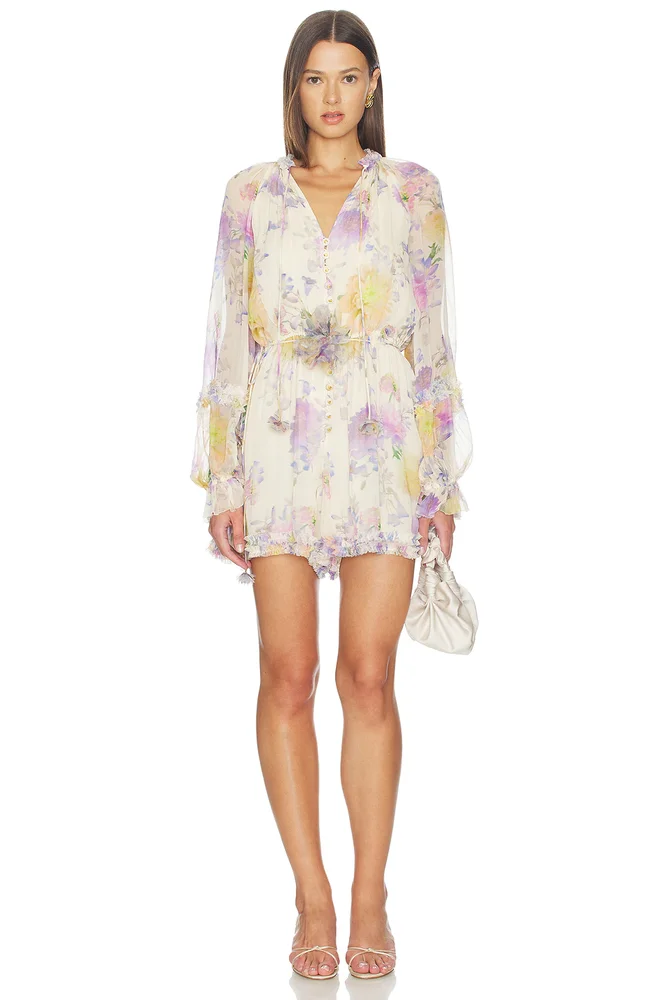 Luna Ruffle Playsuit
