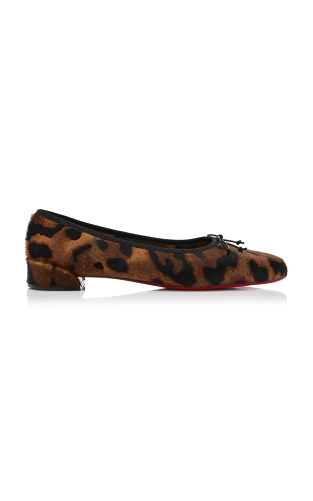 Sweetie Jane Pony Hair Ballet Flats