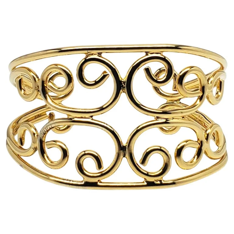 Scroll Cuff Bracelet